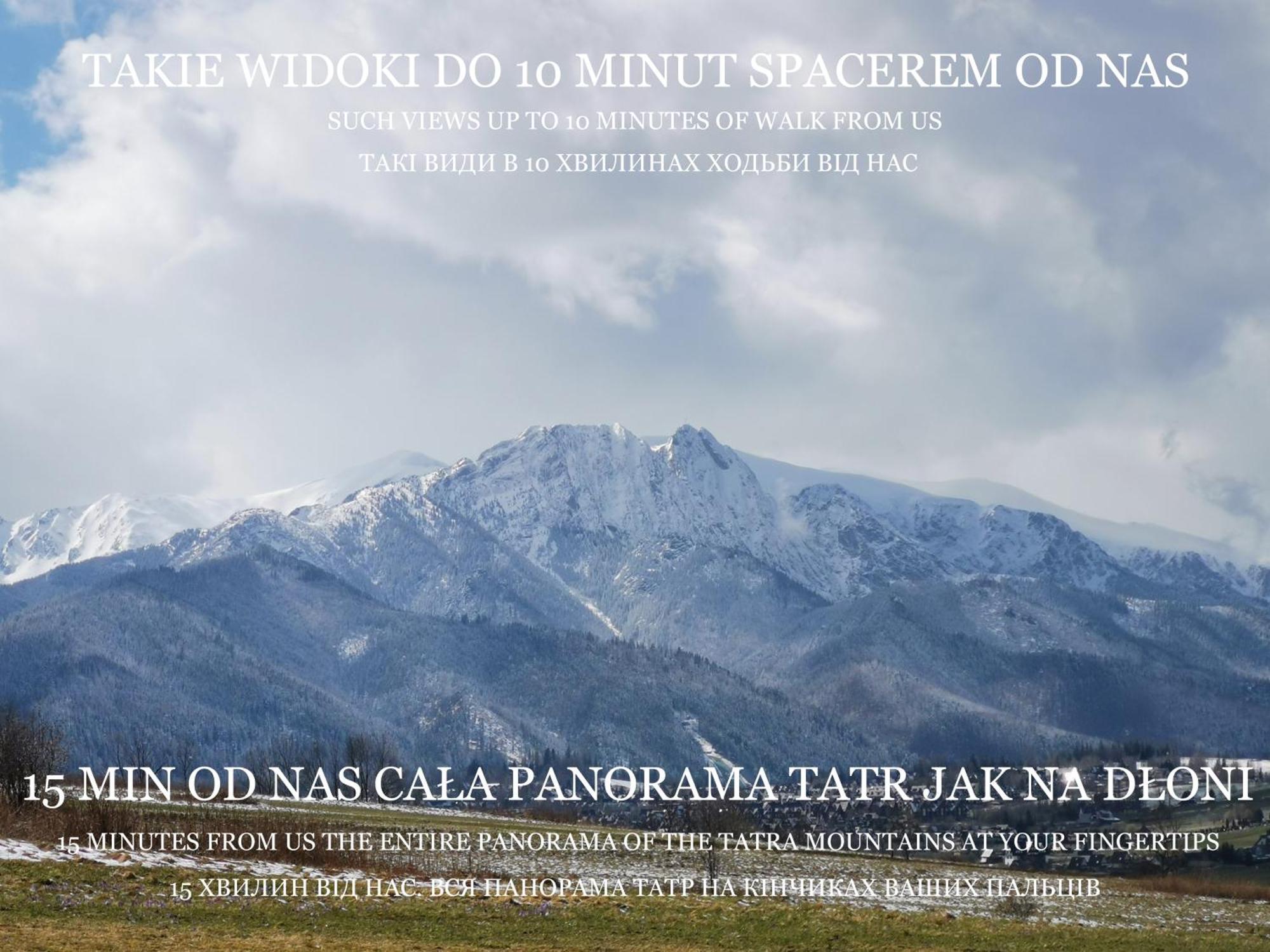 Appartamento Czarny Jelen Zakopane Esterno foto